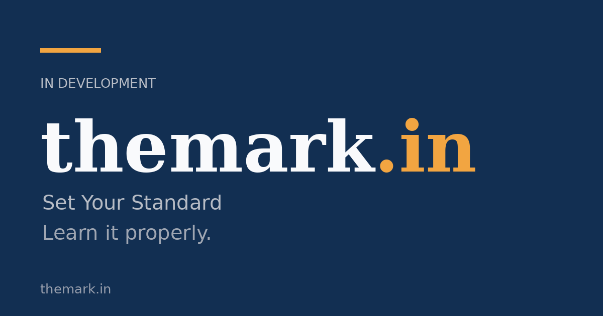 Link preview image for themark.in